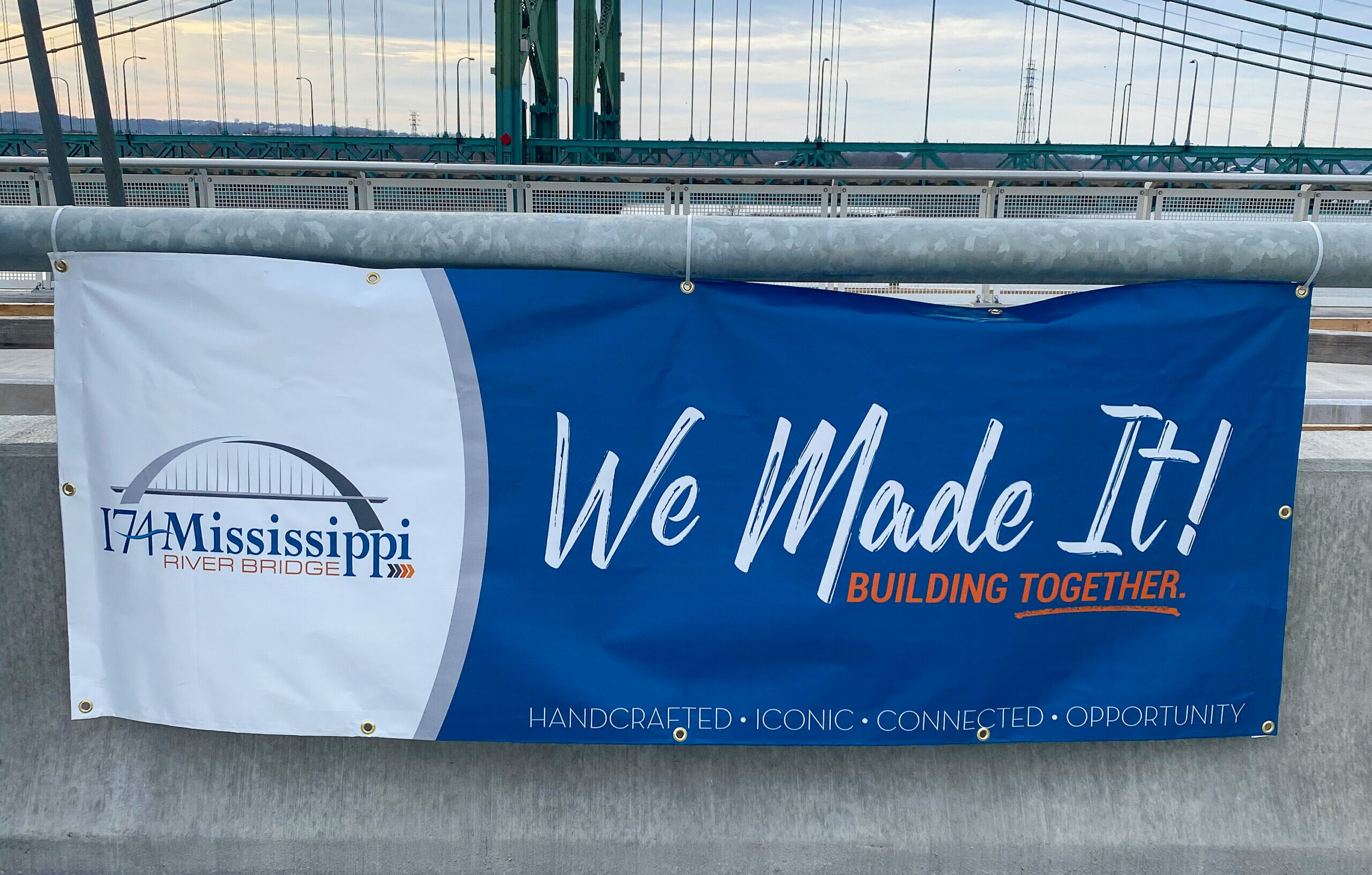 I-74 Bridge Sign