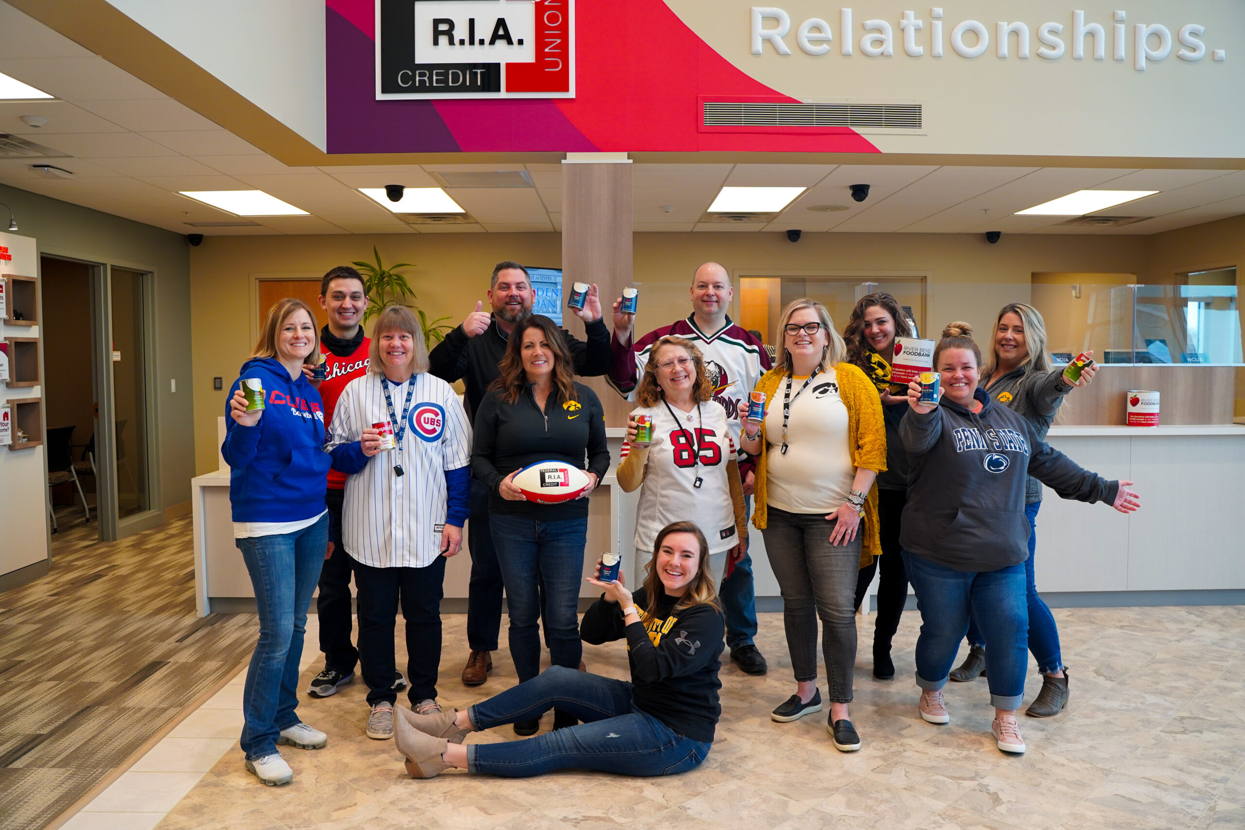 QC Food Drive Group Photo