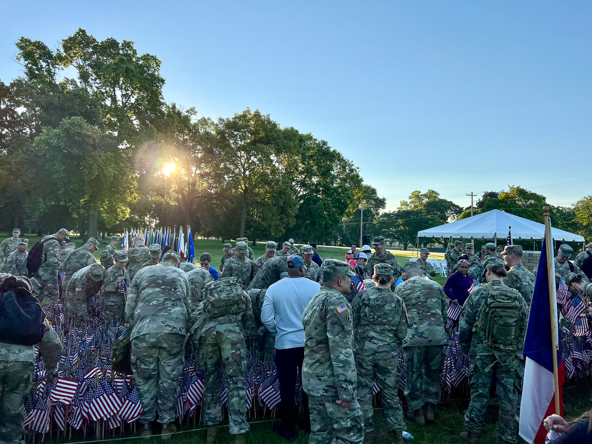 9/11 Walk at the R.I. Arsenal