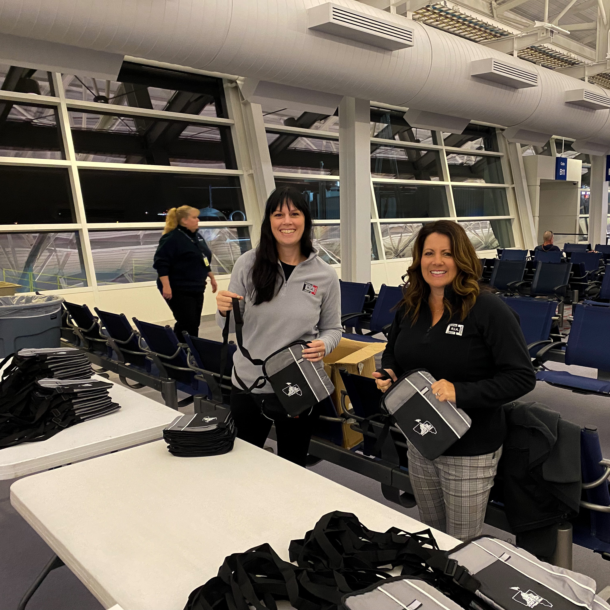 Honor Flight Kelly and Shelley